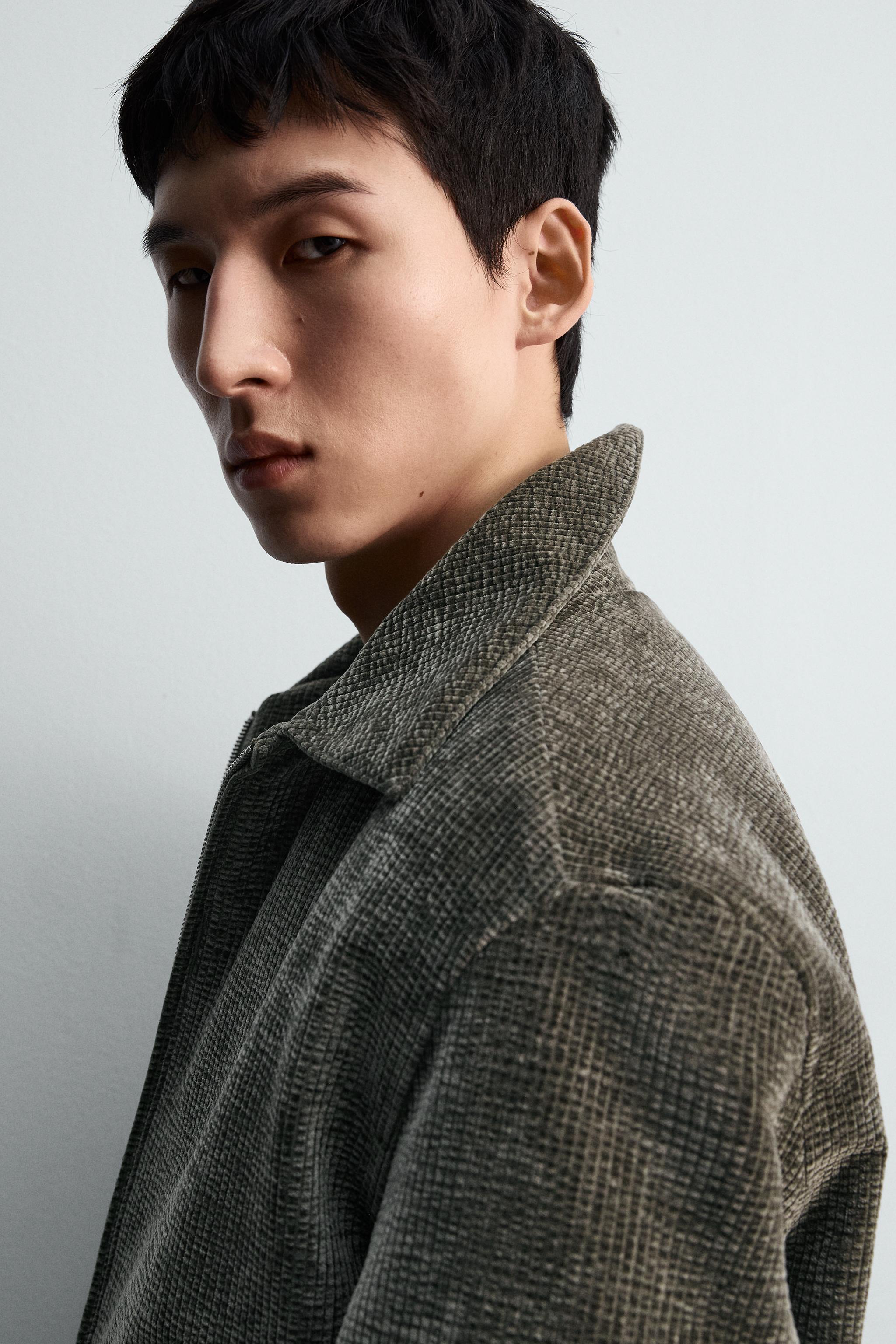 CORDUROY PADDED JACKET